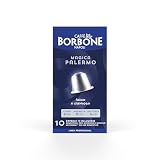 100 Capsule CAFFÈ BORBONE Miscela Magica Palermo ALLUMINIO Compatibili Nespresso*