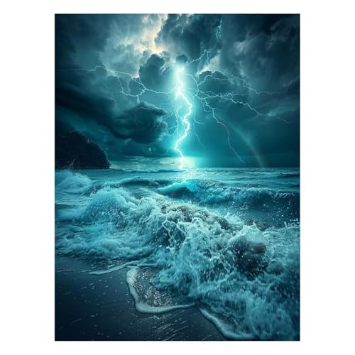 �r�[�` �������G �����h��G ����L�b�g ���i DIY �A�[�g�G���|�L�b�g �E�H�[���A�[�g �y�C���g�o�C�i���o�[ �H ���� �L�����o�X �G��Ǐ���40x30 cm �p�L�����r���O���[���Q���̉Ƃ̑��� �a�����v���[���g���� JLYH-10163