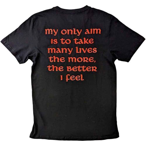 T-shirt Kreator Pleasure to Kill Rock Off pour homme noir en taille S