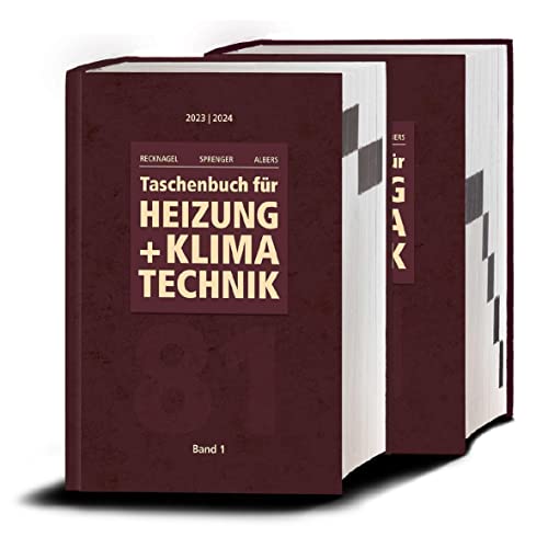 Preisvergleich Produktbild Recknagel - Taschenbuch für Heizung und Klimatechnik 81. Ausgabe 2023 / 2024 - Basisversion: einschließlich Trinkwasser- und Kältetechnik sowie Energiekonzepte