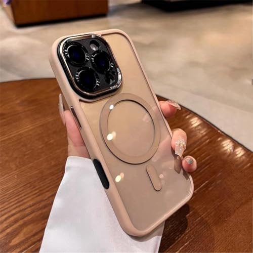Coque de protection magnétique iPhone 12 transparente anti-jaunissement
