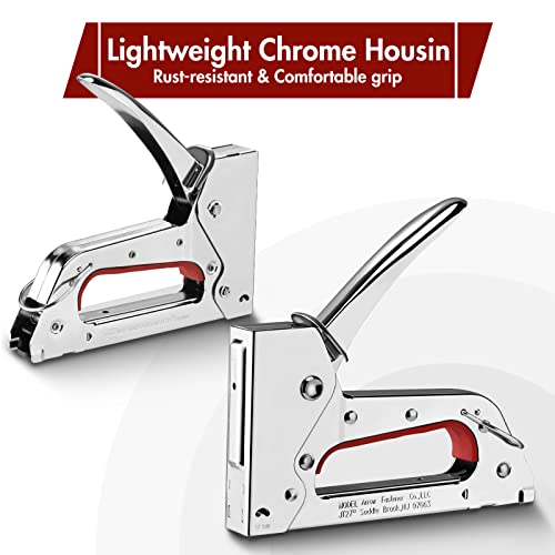 Arrow JT27 Light Duty Staple Gun Kit, Thin Wire Stapler