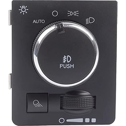 Dasbecan Headlight Switch for Ram 1500/2500/3500 Cover