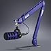 Rode PSA1+ Desk-Mounted Broadcast Microphone Boom Arm (Purple) with Purple Premium XLR Cable (3m)