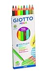 Lápices de colores hexagonales de mina gigante