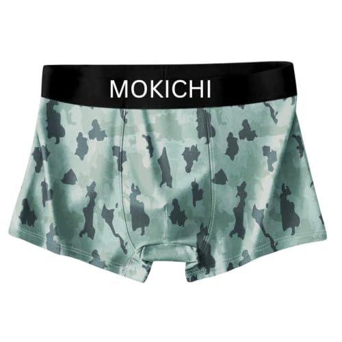 Image of Men's Premium Microfiber Boxer Briefs for Men | Ultra Soft, Breathable & Stretchable Trunks | Moisture Wicking Innerwear | Comfortable Elastic Waistband | Printed Underwear