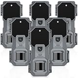 WOSPORTS Trail Camera 6 Pack 32MP 1080P HD Deer...