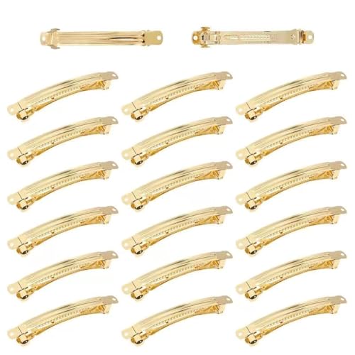 Pasadores de pelo franceses de metal de 10 cm en pack de 20 para regalo de cumpleaños y niñas