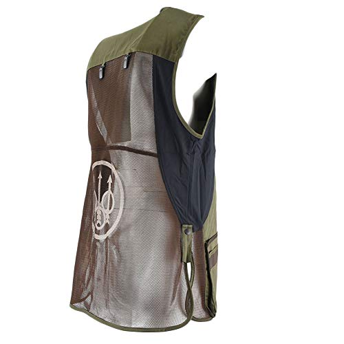 Beretta Men's Silver Pigeon Evo Range Hunting Ambidextrous Vest, Green, Medium #TOP5