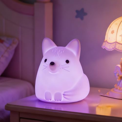 Lámpara de mesa de noche con luz LED y control táctil USB miniatura 6