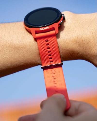 SUUNTO 22 ATH6 Silikonb&auml;nder S+M, kompatibel mit Ocean, Vertical, Race, Race S, Run, 9 Peak Pro, 9 Peak und 5 Peak, hergestellt f&uuml;r Sport (Outdoor)