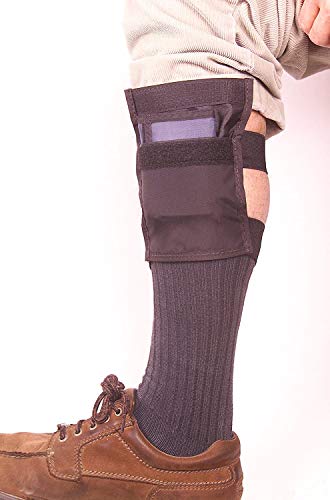 Outdoor Sport Raine Security Ankle Wallet Pouch, Black Model: 673