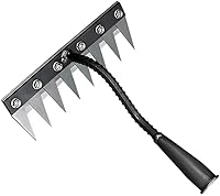 Vista 7 de Gardenia - Rastrillo de deshierro, rastrillo de hierro Gardenia 2025, rastrillo de hierro resistente, rastrillos de hierro para jardinería