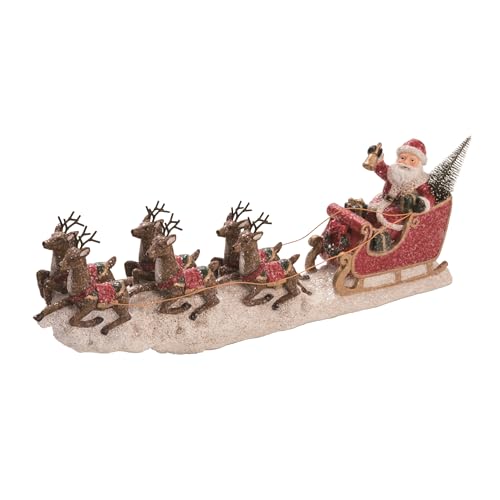 Transpac Imports Resin Holiday Tree Set of 4 Figurine Green