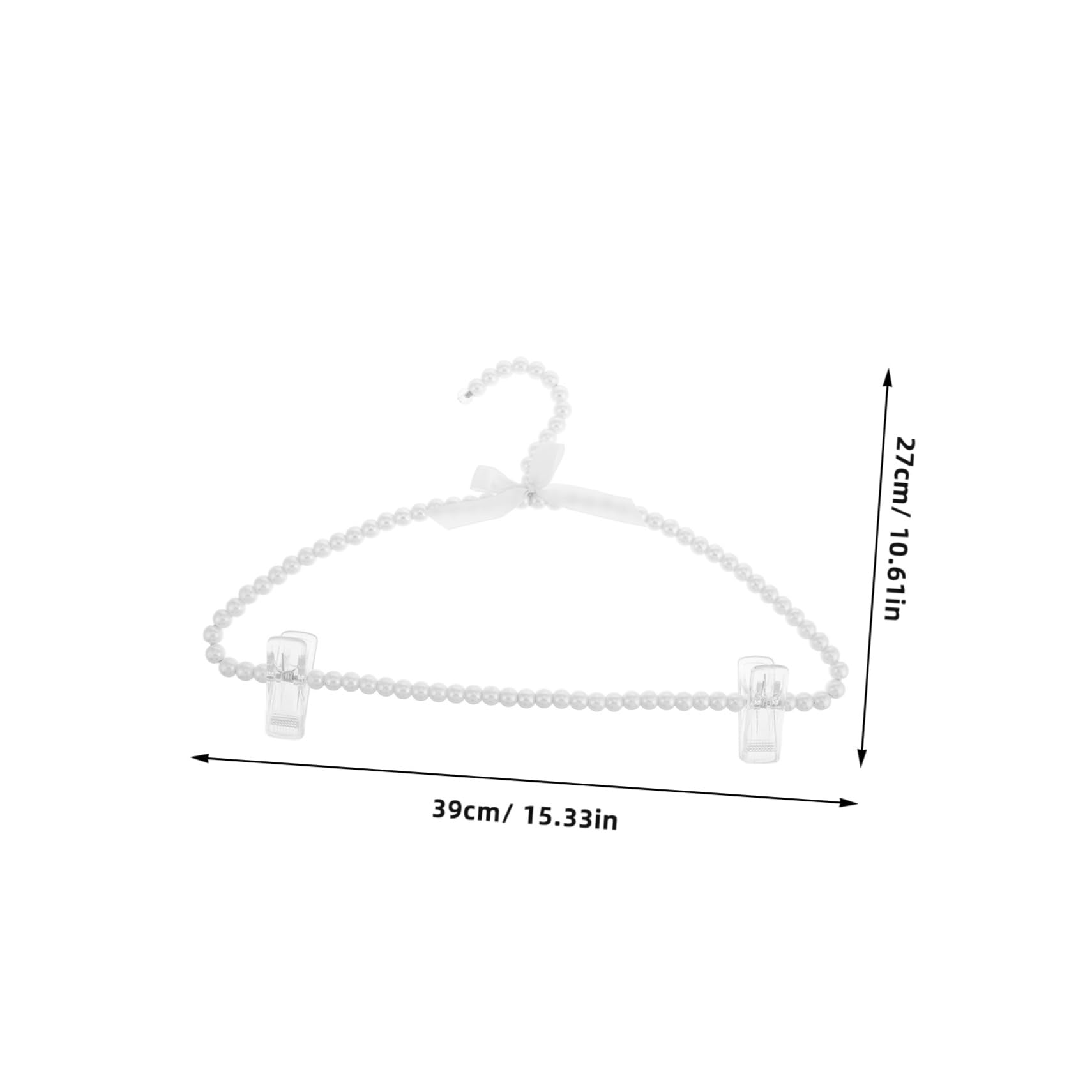 PRETYZOOM Bridal Dress Hangers 2 Pack of Non-Slip Plastic Hangers Suitable for Wedding Dresses Gowns Coats