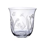 Verspieltes Windlicht aus Kristallglas für stimmungsvolle Lichtakzente im Wohnbereich und Garten, Auch ein originelles Geschenk für die Liebsten