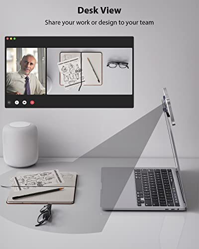 Stouchi Aluminum Mag-Safe Continuity Camera Mount, Upgraded Iphone Webcam Mount For Mac Notebooks Os Ventura Compatible With Ios 16 Iphone 12 13 14 Series #TOP5