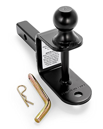 Atv/Utv Mount With Hitch Ball And Winch Strap Loop (1 7/8" Ball, 1 1/4" Shank) (66026) #TOP5