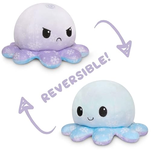 image for TeeTurtle - The Original Reversible Octopus Plushie - Happy + Angry Sn