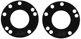 fortune(フォーチューン) JDM ハイクオリティーホイールスペーサー ハブ径67mm 4H/5Hマルチ PCD114.3 7mm 2枚入り JHS-M07