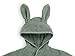 Jollein Baby-Bademantel 1-2 Jahre - Ash Green