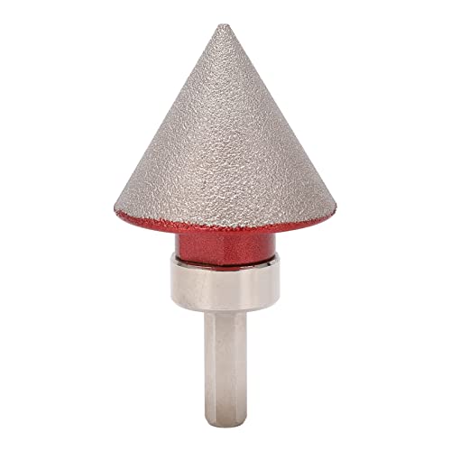 ヘビーデューティメタルダイヤモンド面取りビット、直径48mm、60度テーパーブレード、取り付け穴用80グリット。 (5/8 から 11 インチ)