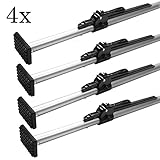 sperrbalken für türen Aluminium-Klemmbalken Rohr-Ø 42 mm