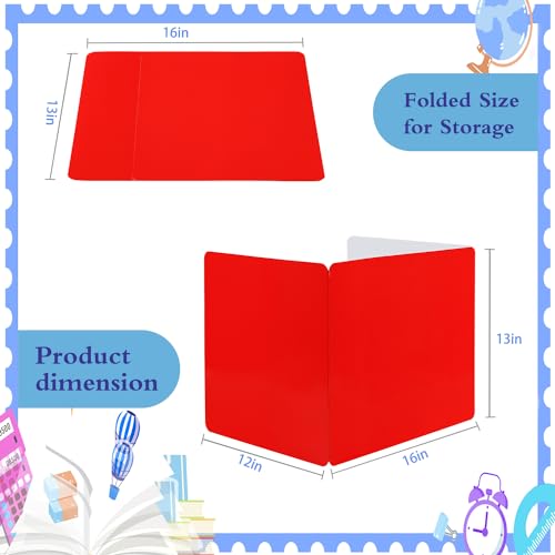24 Pcs Blue Privacy Folders for Students, Classroom Organizers