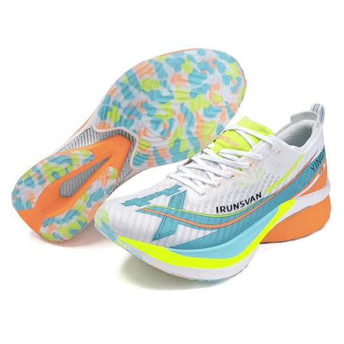 IRUNSVAN Marathon Carbon Fiber Running Shoes Men