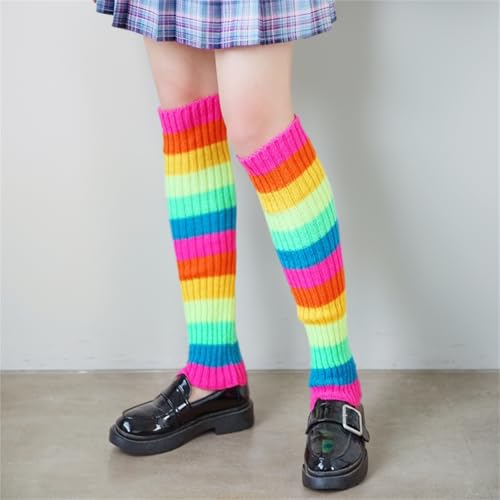 Image of Goth Leg Warmers Women Japanese Gothic Y2k Harajuku Grunge Emo Punk 80s