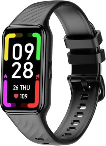 Blackview Smartwatch, 1.47" Reloj Inteligente Hombre Mujer - 24 Modos Deportivos, Oxímetro(SpO2) Podómetro Sueño Pulsometro, Batería Grande de 300 mAh, Pulsera Actividad Compatible con Android e iOS