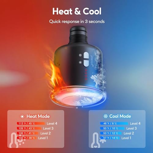 Image of arboleaf Hot and Cold Massage Gun Deep Tissue, Percussion Muscle Massager