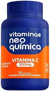 Suplemento Alimentar Vitamina C 500mg Vitaminas Neo Química 30 comprimidos