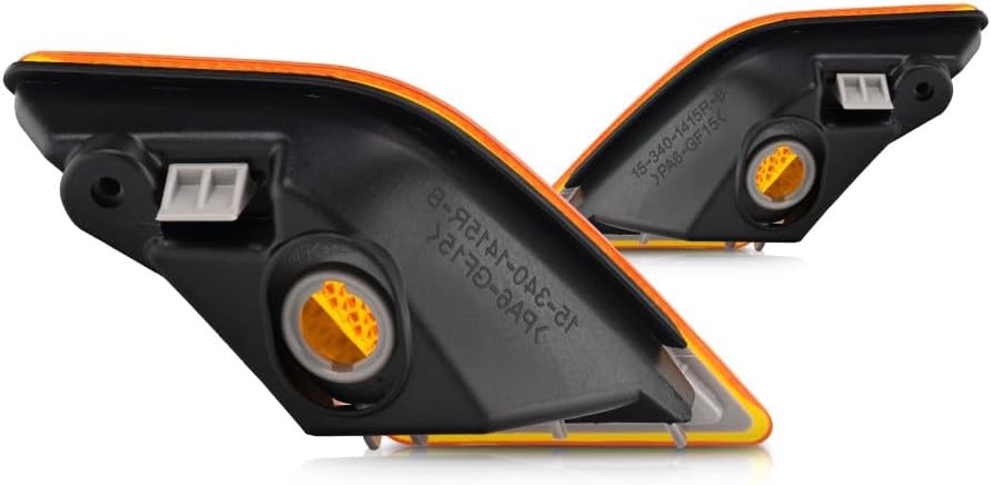 CarLights360: For Mercedes-Benz C300 Side Marker Light 2008 2009 2010 2011 Driver and Passenger Side | Pair | DOT Certified | For MB2554100 | MB2555100