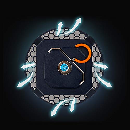 Lâmpada LED portátil para acampamento ao ar livre com lanterna brilhante recarregável USB Lâmpada de