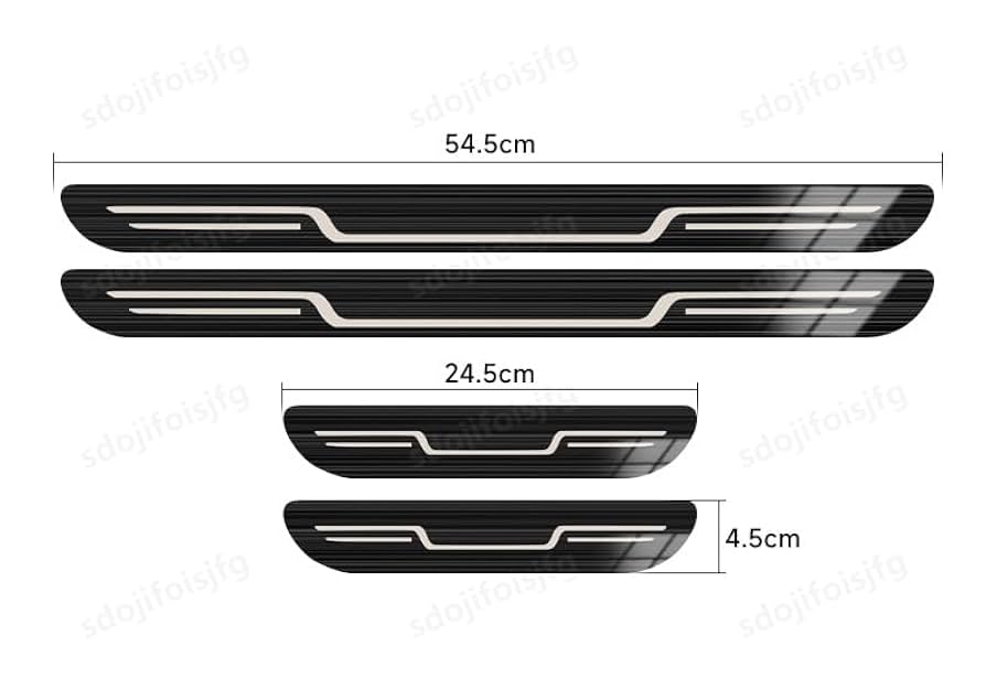 Amazon | ボルボ 車のドアシルプロテクター サイドステップ