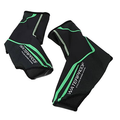 BRIGHTFUFU Thermal Warm Overshoes Bike Overshoes Comfortable Material for Long Rides Waterproof Design Black