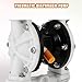 Air Operated Double Diaphragm Pump 1/2 inch Inlet Pneumatic for Chemical QBK-15 10 GPM Dual Diaphram Polypropylene Nitrile Rubber by Stainless Steel Plastic Max 100 PSI