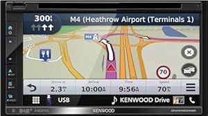 Kenwood DNX5190DABS Navigationssystem mit Touchscreen