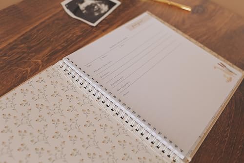 Lucy Darling Pregnancy Journal & Memory Book Moss Green, Mom & Baby Diary, Pregnancy Must Haves for Expecting First Time & Experienced Moms, Maternity Milestone Gifts, Premium Baby Book Keepsake