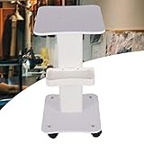 Peso neto: 6 kg. Carrito de peluquería con ruedas, color blanco, carrito para utensilios de belleza, para cocina, baño, cosméticos y salón (Style1)