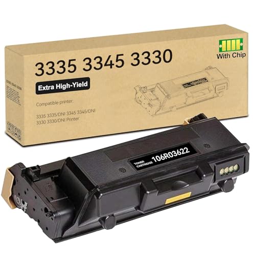 Toner compatible Xerox WorkCentre 3345 à haute autonomie de 8500 pages