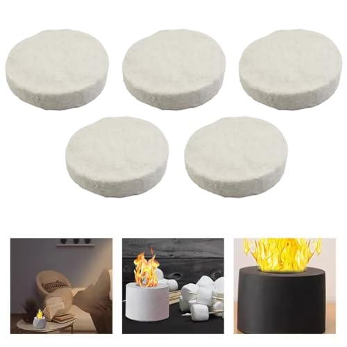 Keramische Wolle,Keramikwolle für Bioethanol,Schwamm aus Keramikwolle,Rund Keramikwolle Für Bioethanol Kamin,Kamin Keramikschwamm für Bio Ethanol Kaminofen,Für Ethanolkamine,10 pcs