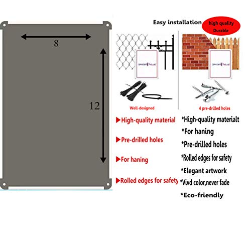 Nansicy New Retro Metal Tin Sign|Dad39;S Workshop Vintage Style Sign|Home Club Bar Decorative Metal Tin Sign 8X12 Inches #TOP2
