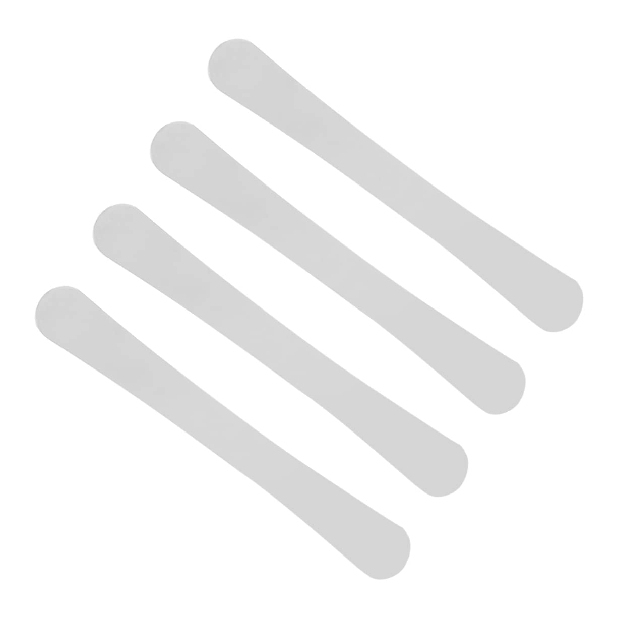 Cabilock 4Pcs Stainless Steel Cream Spatula Ergonomic Double End Butter Icing Spreader for Cake Decorating Pastry Smoothing and Baking Desserts