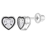 TOLLE GESCHENKIDEE: Sie können viele tolle Möglichkeiten finden, um Ihre Liebe für Ihre kleine Prinzessin zu zeigen, wie diese schönen Herz-Schraubverschluss-Ohrringe. Diese zierlichen Herz-Ohrstecker sind die perfekte Ergänzung zu ihrer Schmucksammlung. Die kommen mit einem schönen GIFT BOX. Sie machen das perfekte Geschenk für Tochter, Enkelin, Nichte, Schwester, weiblich, Kleinkinder und junge Teenager für Geburtstage, Feiertage, Strumpffüller, Weihnachten, Valentinstag.