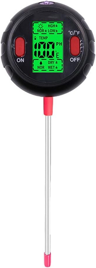 Star Dream Five-in-One Soil Tester, Portable Ph Test Pen, Soil Moisture Meter, Soil Moisture Meter, Plant Moisture Tester