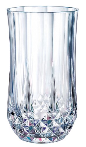Copas Y Vasos, Kitchen Arc International Juego de 4 vasos de cristal D'Arques Longchamp, 12 onzas