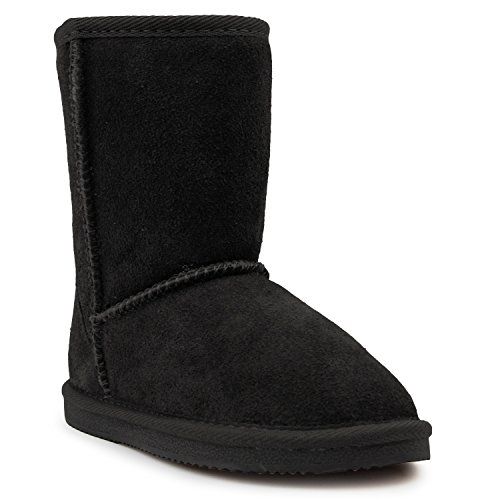 Lamo Youth Classic Pull On Boot (Little Kid/Big Kid), Black, 3 M US Little Kid