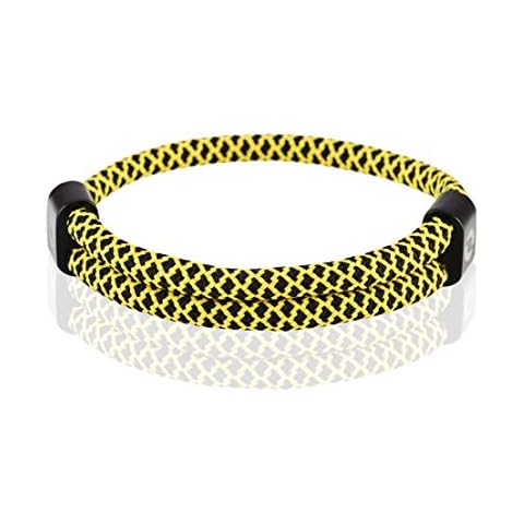 Sport Bracelet Made of Rope | Summer Style | Yellow Color 5 Cover